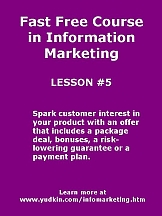 Learn the basics of information marketing