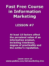 Learn how to get started in information marketing